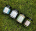 sea moss jar on grass